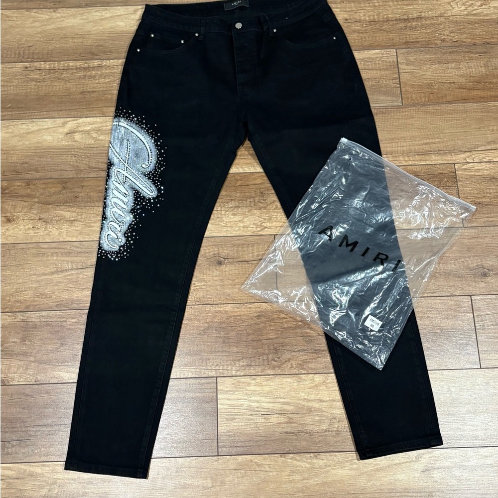 Amiri Black Mens Jeans W36
